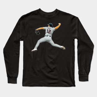 Casey Mize #12 Pitches Long Sleeve T-Shirt